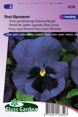 Viola tricolor maxima Zwitserse Reuzen ALPENMEER - ca 160 z