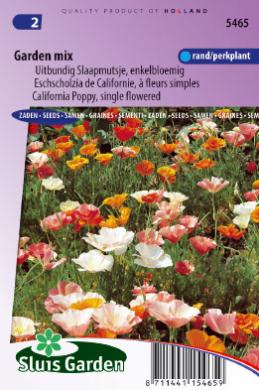Eschscholzia californica of slaapmutsje GEMENGD - ca 650 z
