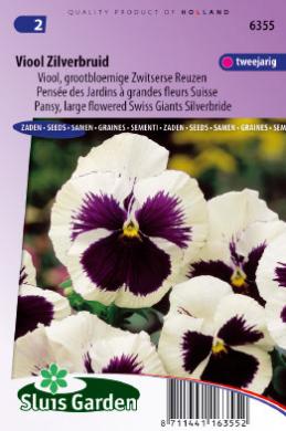 Viola tricolor maxima MARIEE D'ARGENT - ca 160 s