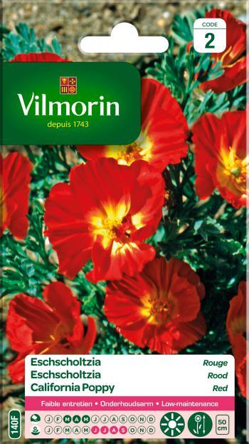 Eschscholzia californica ROOD - ca 1,5 g