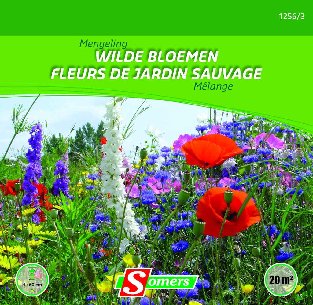 Bloemenmengsel voor wilde bloemen - ca 25 g / 20 m²
