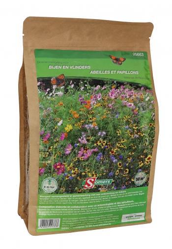 Mélange de fleurs pour les abeilles & les papillons - ca 50 m²