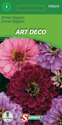 Zinnia elegans ART DECO - ca 1 g