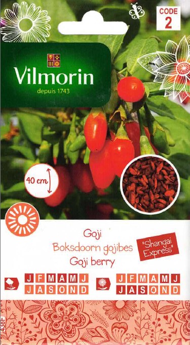 ###Boksdoorn gojibes GOJI BERRY - ca 0,15 g
