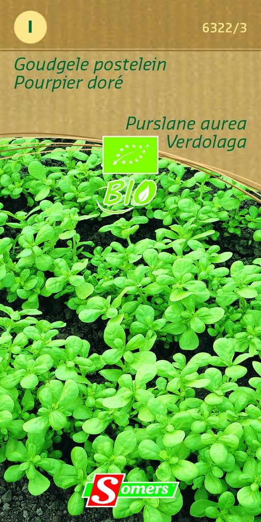 Postelein GELE BREEDBLAD (BIO) - ca 1,5 g