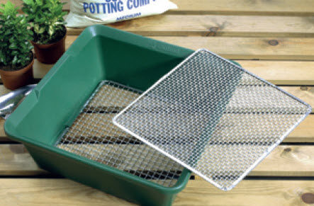 Tamis de terre "2 en 1"