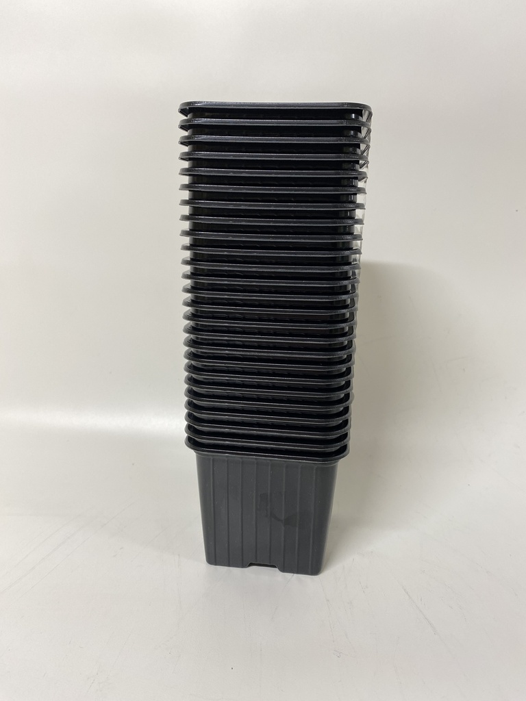 Plastic PLANTPOTJES 8X8X7cm - 25 st