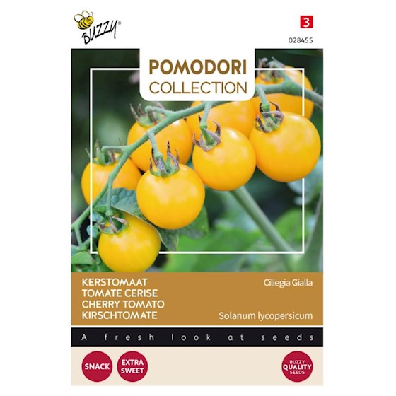  Pomodori, Tomate Cerise Cereza Amarilla - ca 1,5g