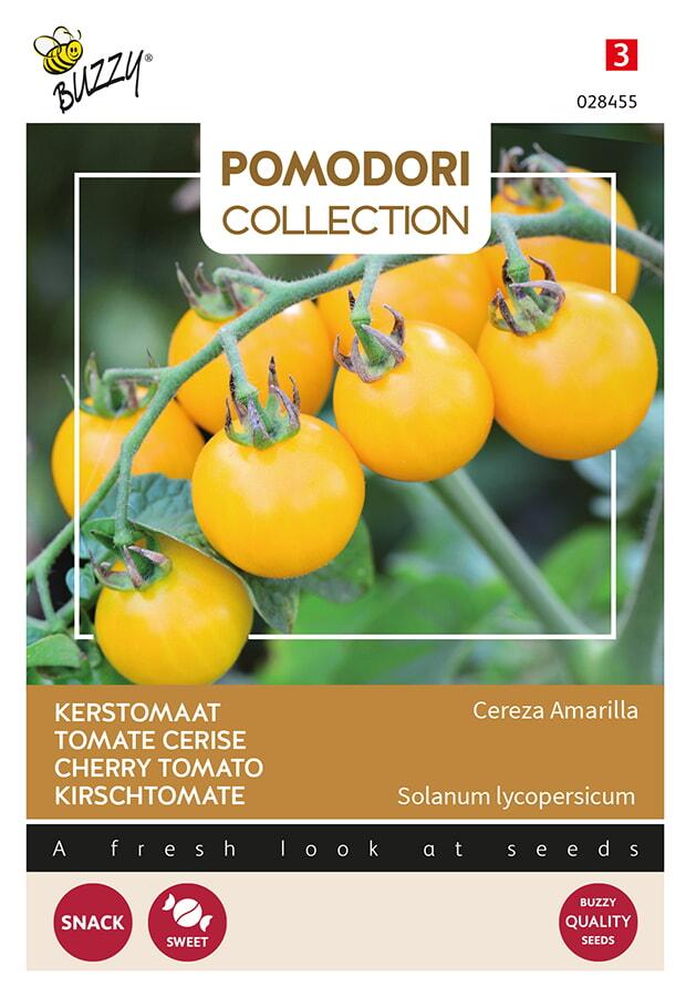  Pomodori, Tomate Cerise Cereza Amarilla - ca 1,5g