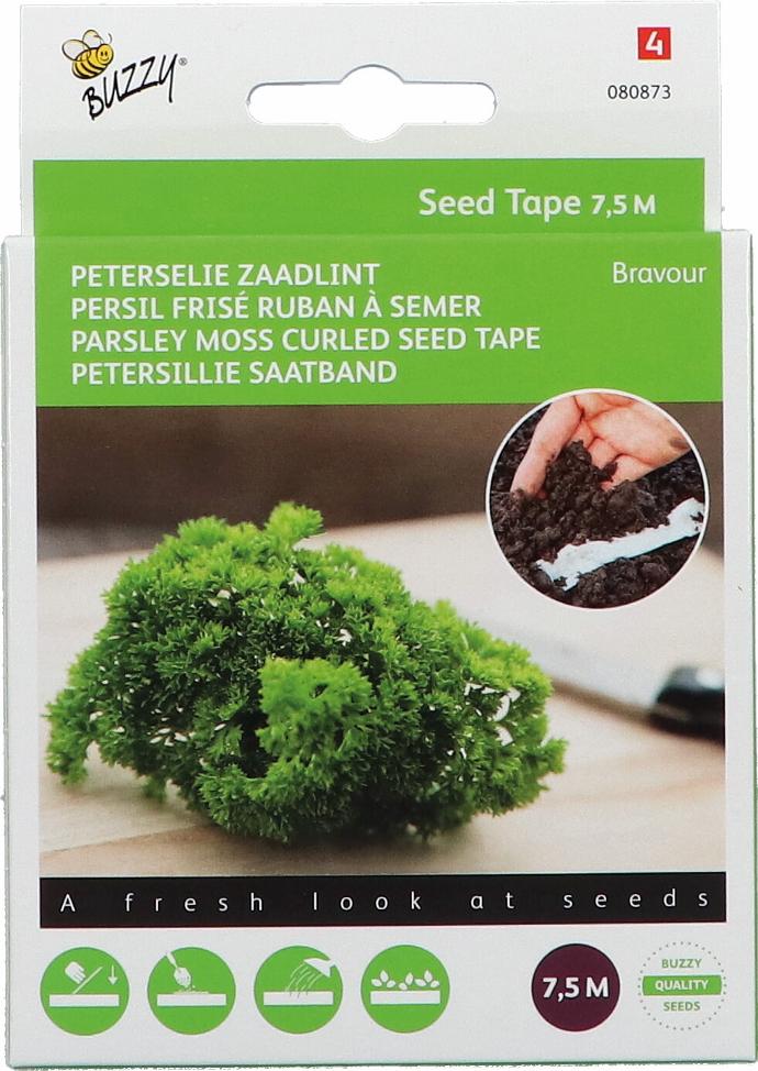 Persil frisée rubans de graines BRAVOUR - ca 7,5 m