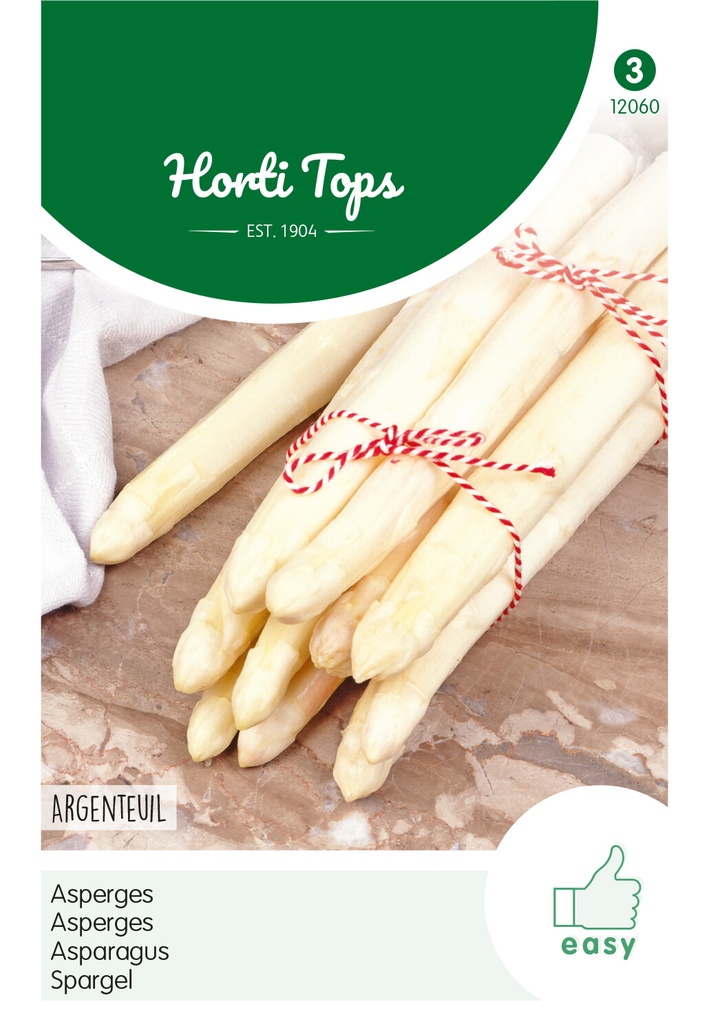 Asperges à semer ARGENTEUIL - ca. 3 g
