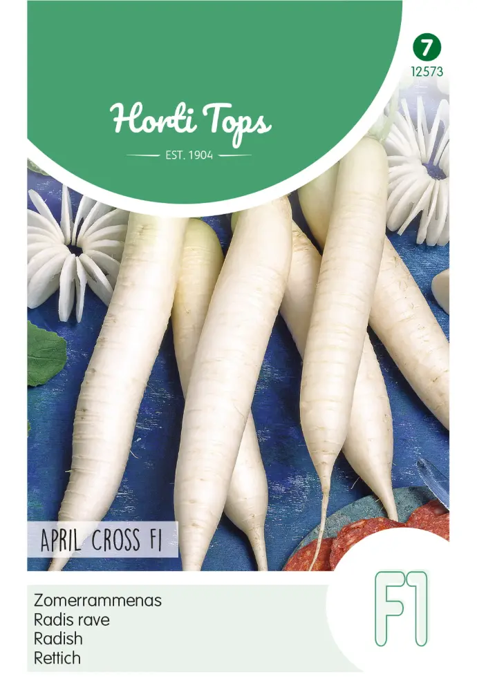 Radis rave blanc APRIL CROSS F1 - ca 1,75 g