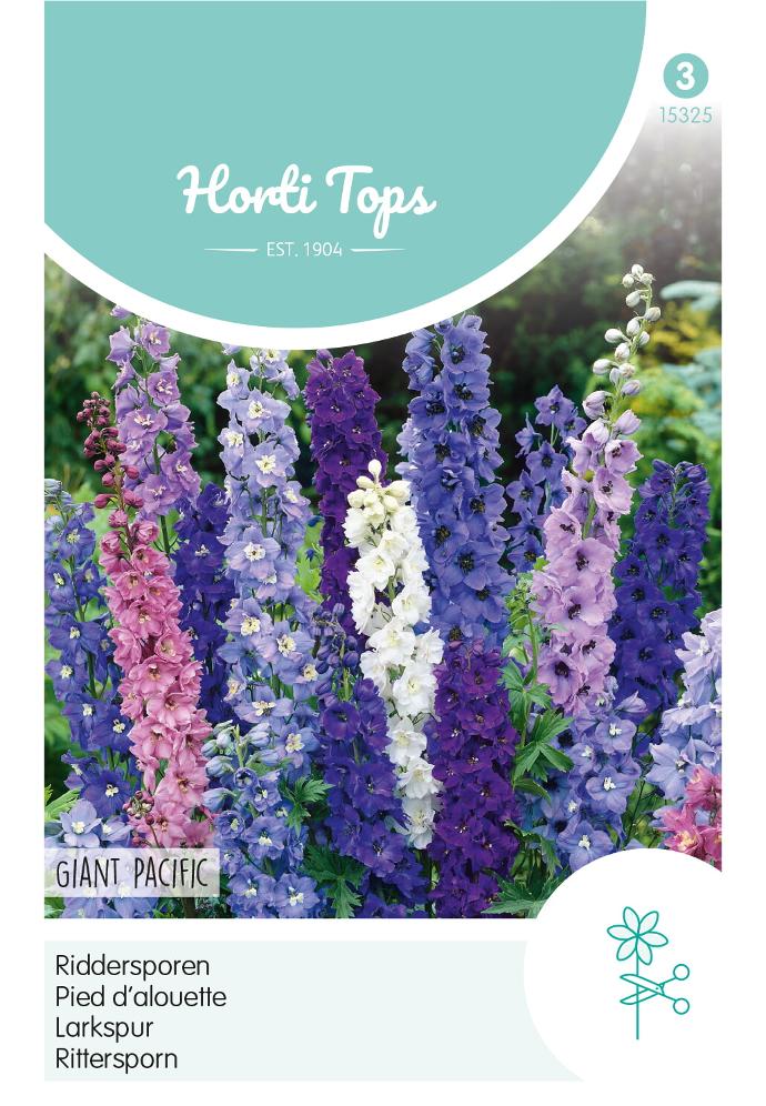 Delphinium, Riddersporen Giant Pacific - ca 0,5 g