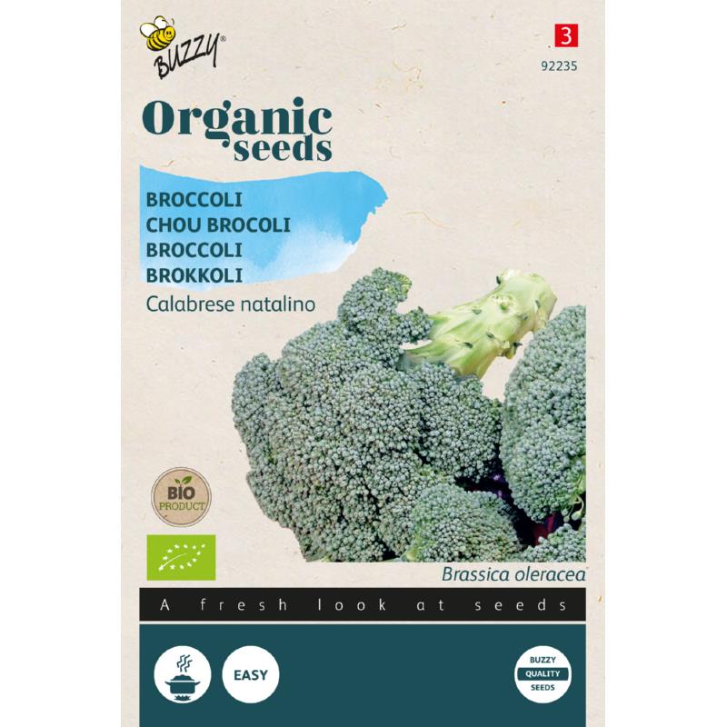 Bio - Broccoli GROENE CALABRESE - ca 1,5 g