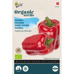 Paprika CALIFORNIA WONDER (BIO) - ca 0,25 g