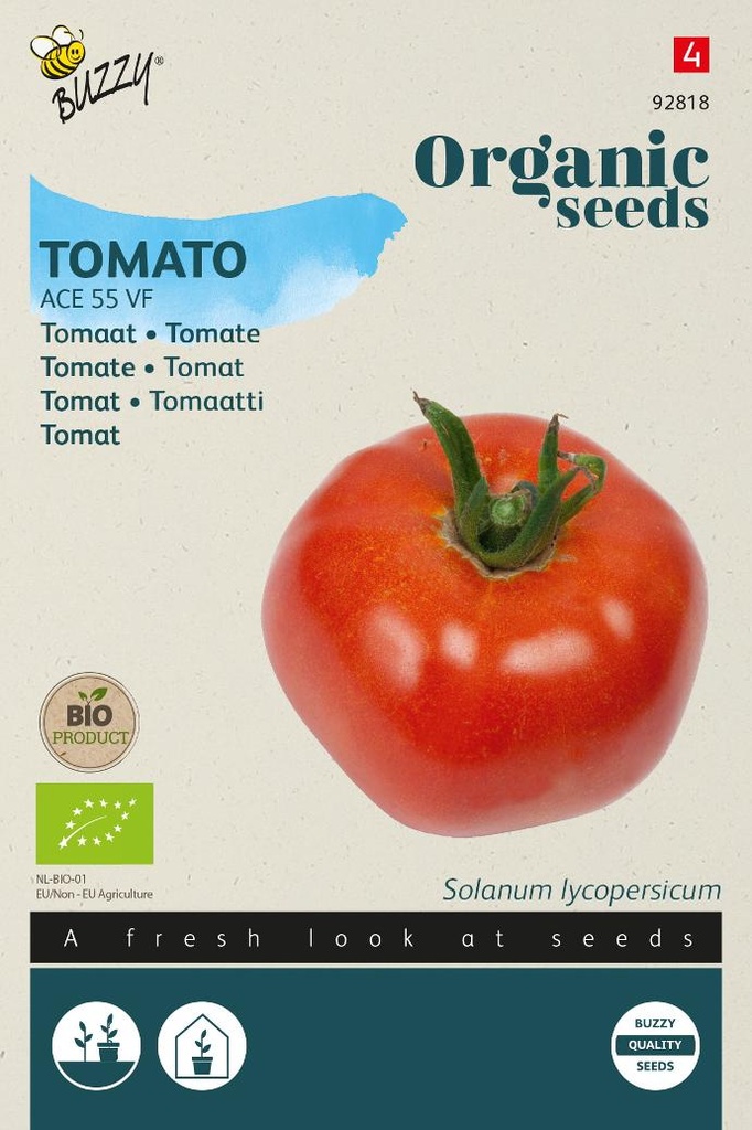 Bio - Tomates ACE 55VF - ca 0,5 g