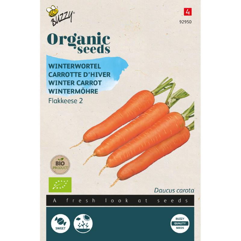 Bio wortelen FLAKKESE 2 - ca 1,5 g