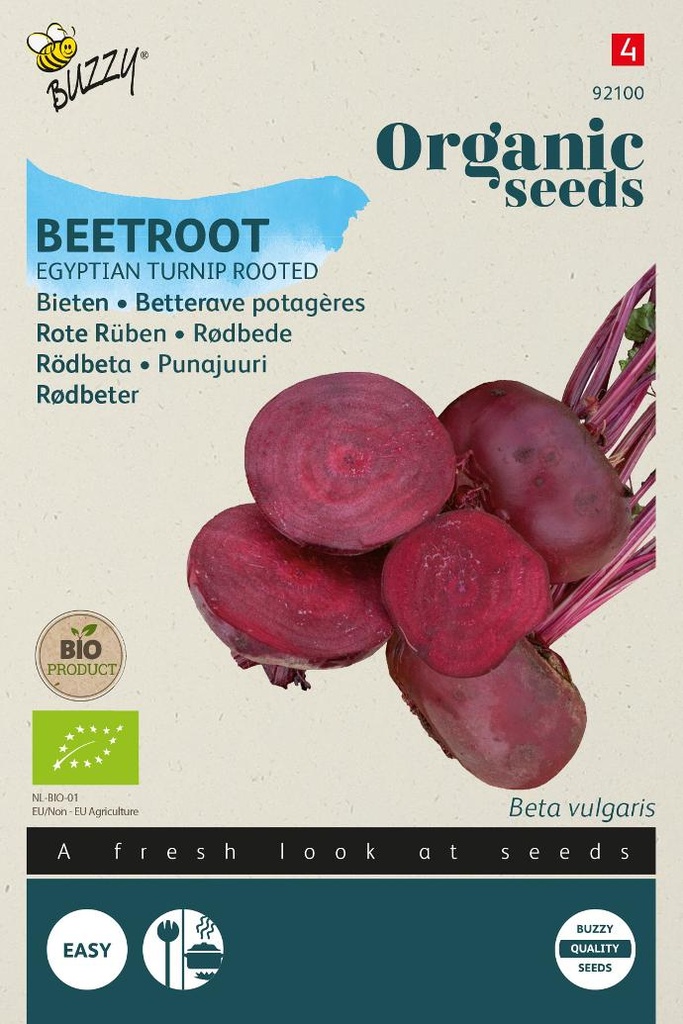 Bio - Betteraves rouges EGYPTIENNES - ca 1.5 gr