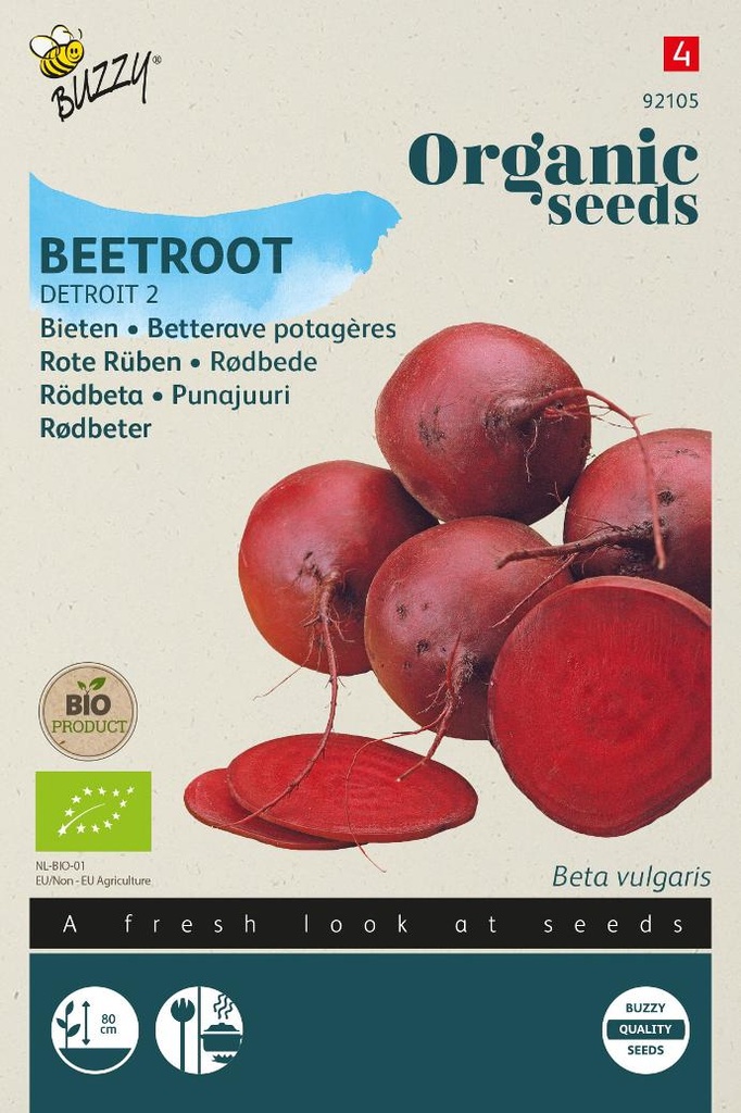 Bio - Betteraves rouges DETROIT 2 NERO - ca. 3 gr
