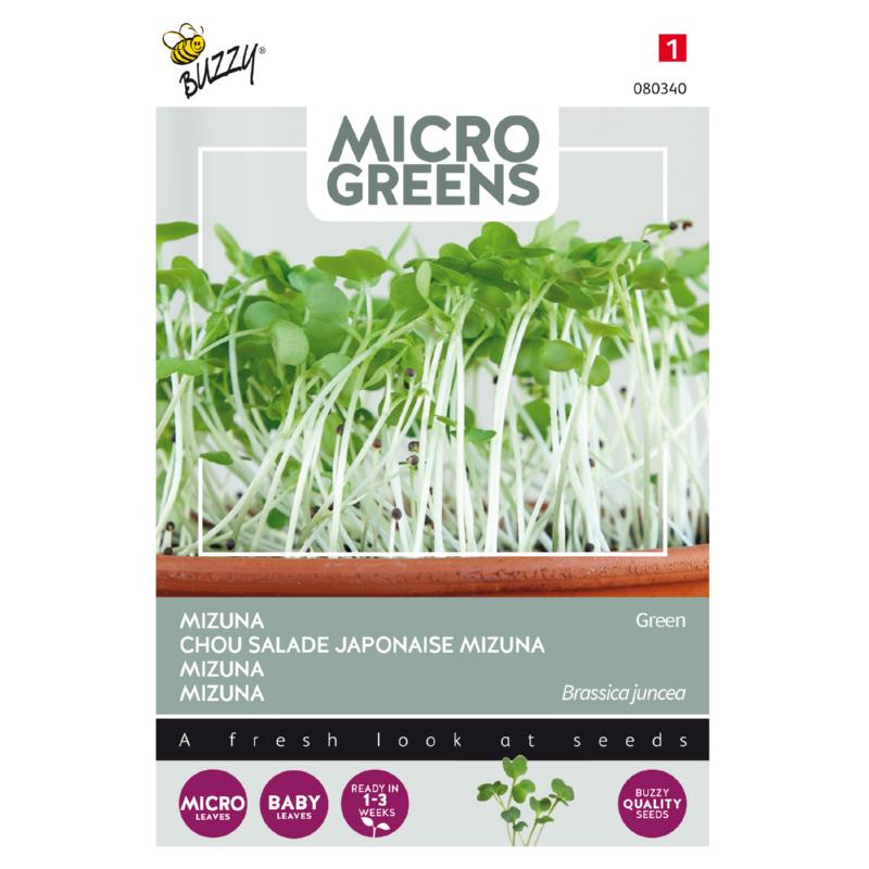 Microgreens MIZUNA GREEN - ca 1 g