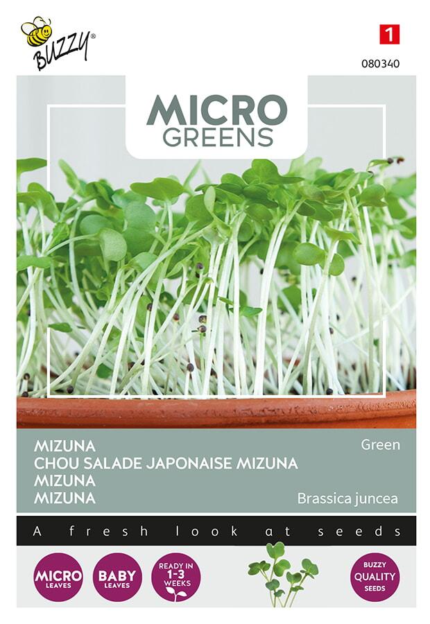 Microgreens MIZUNA GREEN - ca 1 g
