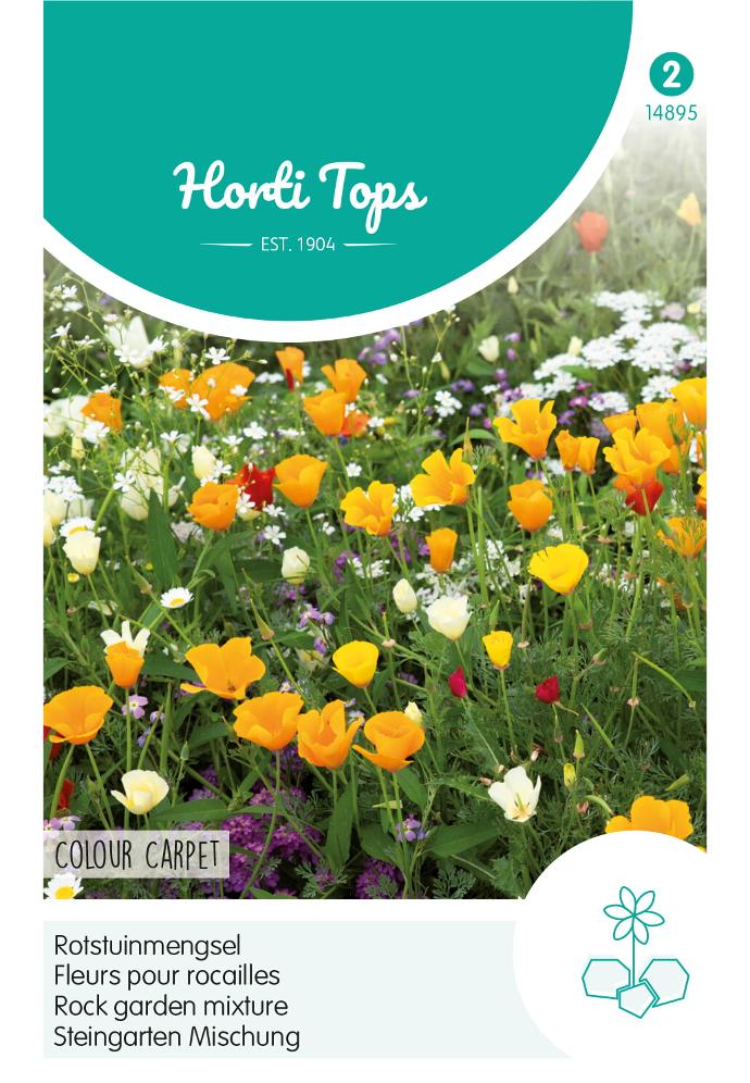 Fleurs naines annuelles pour rocailles - ca 1 g