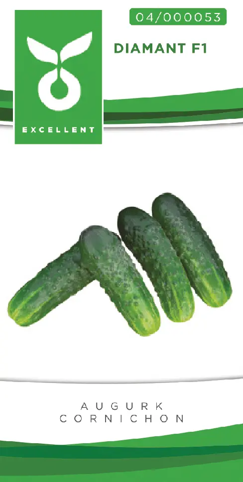 Cornichon DIAMANT F1 (ZIRCON) - ca 25 s