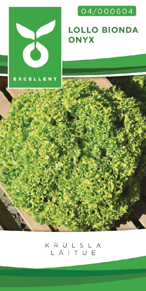 Laitue frisée LOLLO BIONDA ONYX - ca 0,4 g