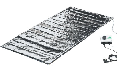 Aluminium grondverwarmingsmat 40 x 75 cm - 65 W