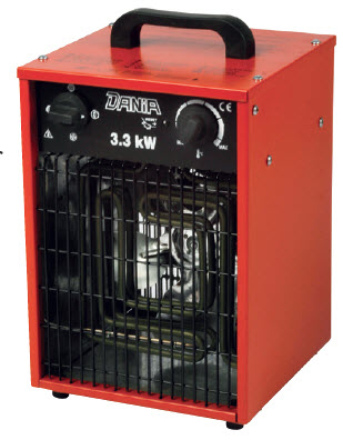 Serreverwarming elektrische verwarming DIANA - 3,3 KW
