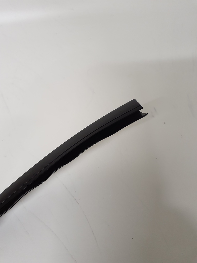 Dubbele Rubberstrip Voor Serreglas - per meter
