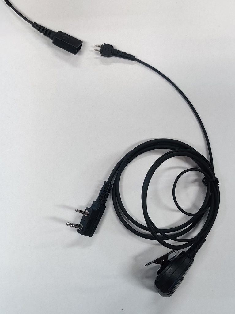 PELTOR CABLE, microphone & PTT for Kenwood