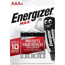 Energizer MAX AAA LR03 BL4