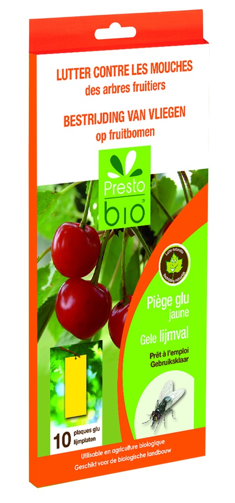 Jardirama piège à glu jaune - 10 pc