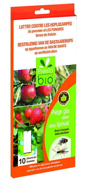 Jardirama piège à glu blanc - 10 pc