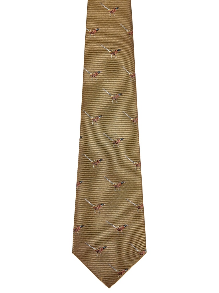 TIE SILK MADDEN GOLD