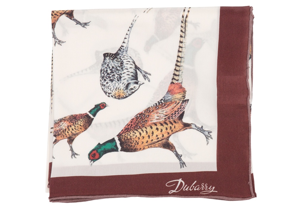Dubarry - Tullynally Pheasant Silk Scarf