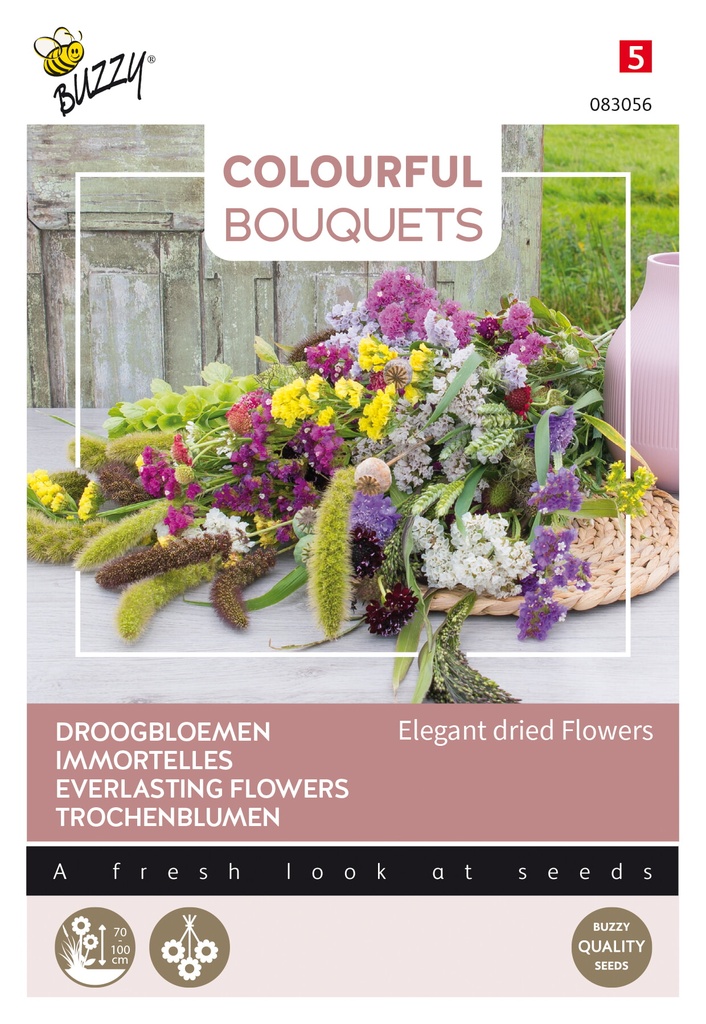 Boeketbloemen Elegant Dried Flowers - 5g