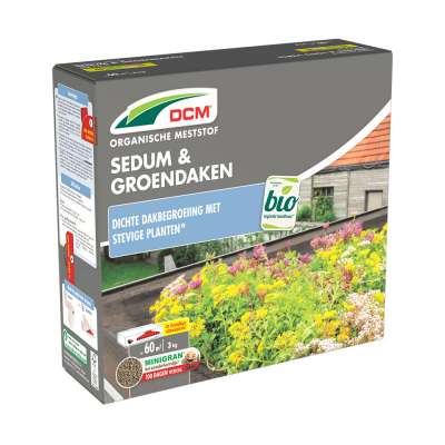 DCM Meststof Sedum & Groendaken  - 3 kg