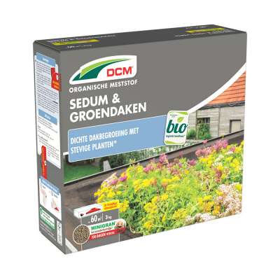 DCM Meststof voor Sedum en Groendaken - 3 kg