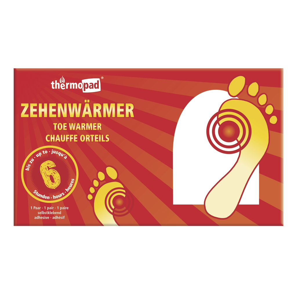 THERMOPAD - ensemble de chauffe-orteils