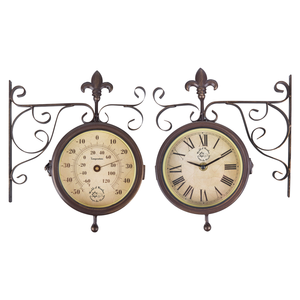 Horloge station thermomètre