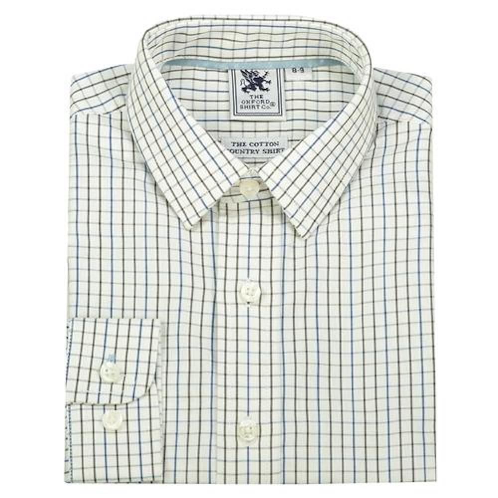 The Oxford Shirt Co. - Country brown check