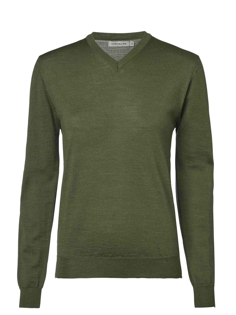 BLAISE PULLOVER W. - PINE GREEN