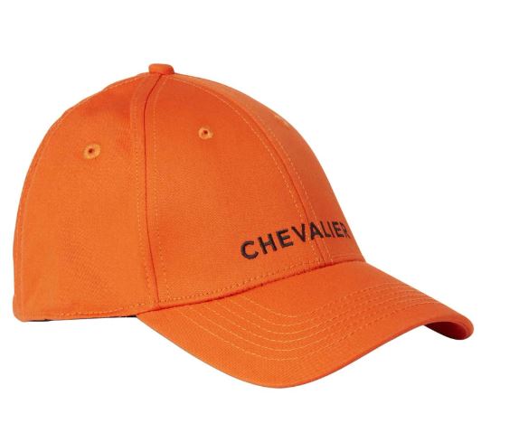 CHEVALIER Camden Cotton Cap - High Vis Orange
