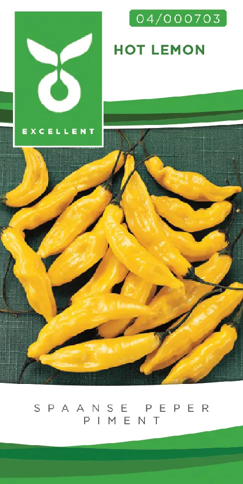 Piment d’Espagne HOT LEMON - ca 10 s