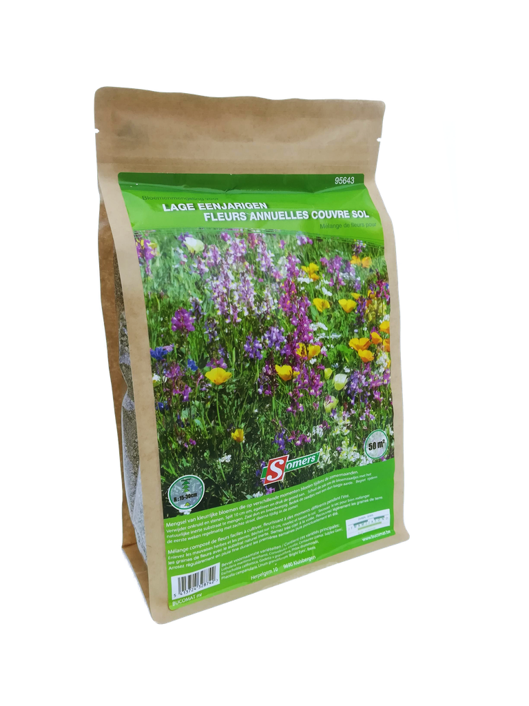 Fleurs annuelles basses - ca 50 m²