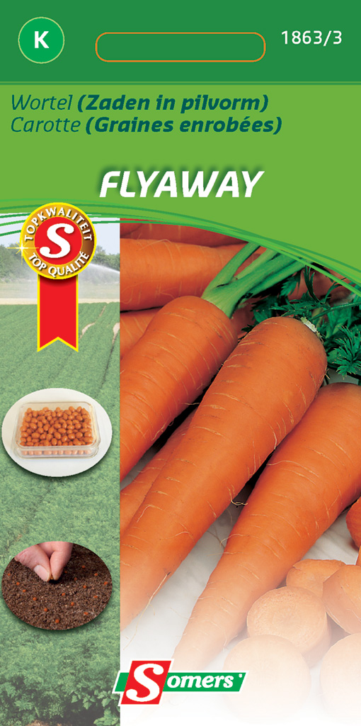 Wortelen FLYAWAY F1 - ca 150 pillen