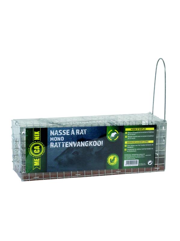 Rattenvangkooi met 1 ingang