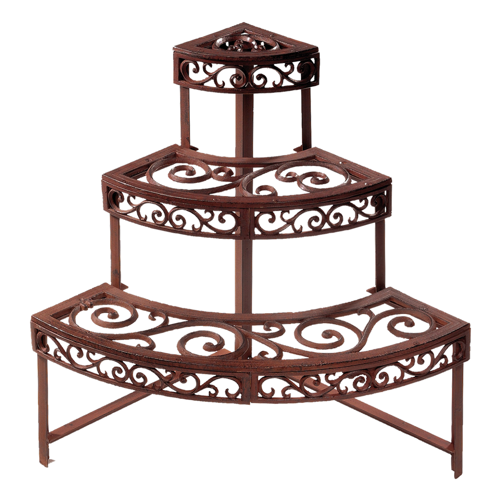 Kwartronde etagère